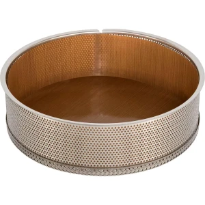 De Buyer Molde Tondo Forato 24 Cm & H 6.5 Cm Silver One Size