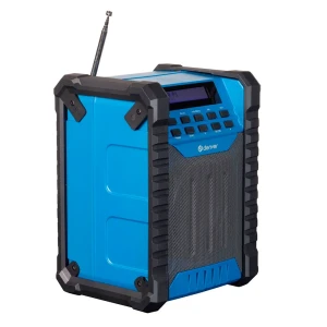 Denver Radio De Chantier Wrd-60 Black / Blue One Size unisex