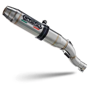 Gpr Exclusive Silenciador Homologado Slip On Deeptone Inox Ktm Adventure 890 25-26 Kt.105.2.de Brushed Stainless Steel Homologated