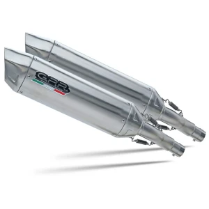 Gpr Exclusive Silenciador Homologado Slip On Furore-x Inox With Catalyst Husqvarna Te 630 E/sms 630/smr 630 10-14 Brushed Stainless Steel Homologated
