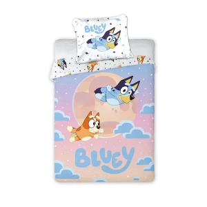 Brandmac Ensemble De Literie Bluey & Bingo 140 X 200 Cm (1029631) Blue / Orange One Size