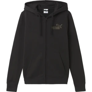 Sweat-shirt à Zip Essential+ Rhinestone Puma Black XS Femme