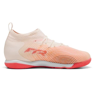 Chaussures De Futsal Future 9 Match It + Mid Sugared Almond / Puma White / Ultra Red / Puma Black EU 22 1/2 Garçon,Fille