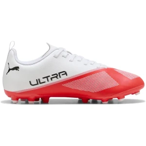 Chaussures De Football Junior Ultra 7 Play Mg Ultra Red / Puma Black / Puma White EU 18 Garçon,Fille