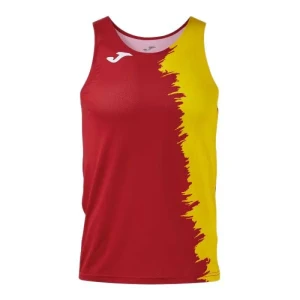 Joma T-shirt Sans Manches Picasho Red / Yellow 3XL Homme