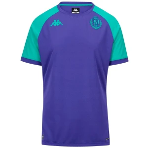 Kappa T-shirt à Manches Courtes Real Valladolid Cf Mokiba Pro Blue Royal / Blue 3XL Homme