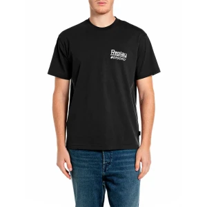Replay T-shirt M12be.003.00qmj Black L Homme