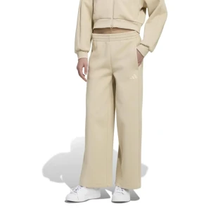 Adidas Pantalon De Survêtement Future Icons 3 Stripes Wide Leg Track Khaki Three / Crystal Linen 9-10 Années Fille