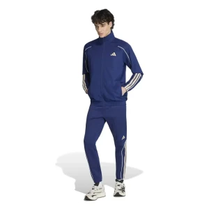 Adidas Survêtement Stadium 3 Stripes Dark Blue / Crystal Linen L Homme