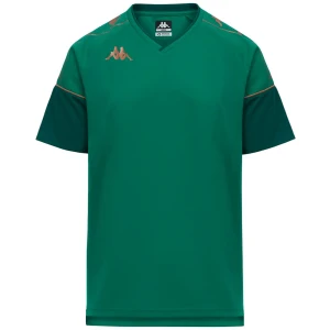 Kappa T-shirt à Manches Courtes Mianto Red Orange / White / Black 6 Années Garçon,Fille
