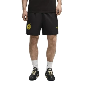 Short Voyage Bvb Borussia Dortmund 26/27 Tech Relaxed Puma Black / Faster Yellow L Homme