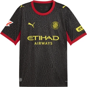 T-shirt Manches Courtes Junior Loin Girona Fc 26/27 Replica Puma Black / Flat Dark Gray 7-8 Années Garçon,Fille