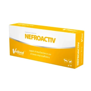 Vetfood Supplément Pour Animaux De Compagnie Nefro Activ 60pcs One Size