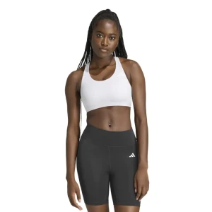 Adidas Soutien-gorge De Sport à Impact Moyen Optime Essentials Workout Frozen Purple XL