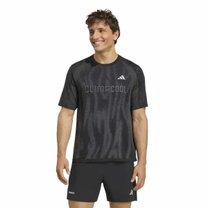 Adidas T-shirt à Manches Courtes Techfit Apparel Seamless Black / Grey Four S