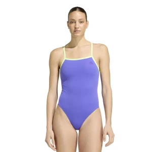 Adidas Traje De Baño Thin Straps V-back Solar Purple 36