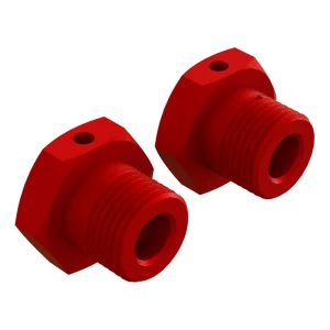 Arrma Moyeu Hexagonal De Roue Aluminum 17mm Hex 2 Unités Red One Size unisex