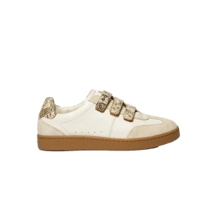 Tbs Baskets Vanilla Off-White / Python / White EU 36 Femme