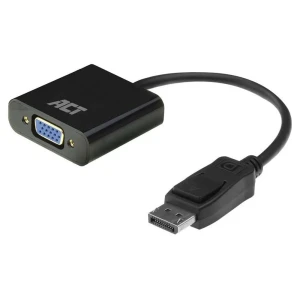 Act Adaptateur Displayport Vers Vga Ac7515 Black One Size unisex
