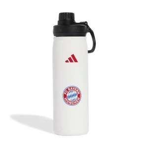 Adidas Bouteille Fc Bayern Munich Metal White / Better Scarlet One Size unisex