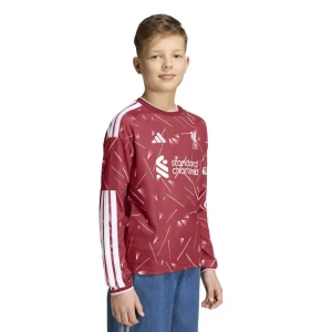 Adidas T-shirt à Manches Longues Junior Domicile Liverpool Fc 26/27 Jersey Active Maroon 9-10 Années Garçon,Fille