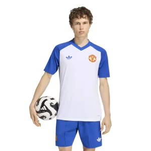 Adidas T-shirt à Manches Courtes Présentation Manchester United 26/27 Away Jersey White / Team Royal Blue S Homme
