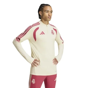 Adidas Sweat à Demi-zip Entraînement Real Madrid 26/27 Tiro26 Competition Ivory / Wild Pink 2XL Homme