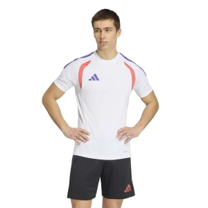 Adidas T-shirt à Manches Courtes Tiro26 League Jersey White / Pure Purple / Semi Turbo 2XL Homme