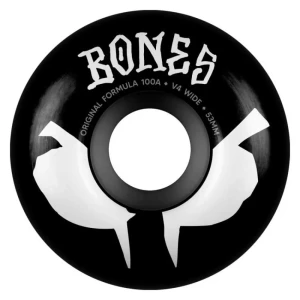 Bones Ruedas De Monopatín Original Formula V4 Wides Black 54 mm/100A