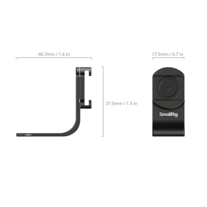 Smallrig Support De Caméra 5825 Insta360 X4/x5 Black One Size unisex