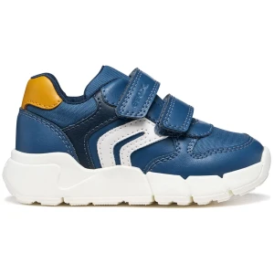 Geox Baskets Sans Lacets Flexyper Mini Avio / Orange EU 24 Garçon