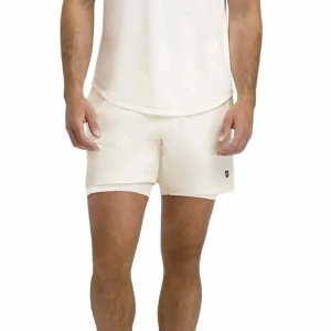 Wilson Pantalones Cortos Set Point 5´´ Lined Sandrift XL
