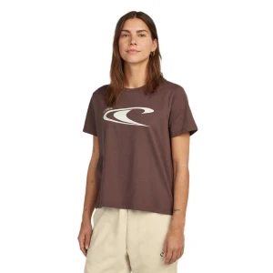 O´neill T-shirt à Manches Courtes Graphic Purple Gray L Femme
