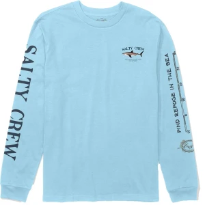 Salty Crew T-shirt à Manches Longues Bruce Clear Sky XL Garçon
