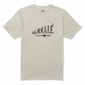Salty Crew T-shirt à Manches Courtes Evolution Theory Moonbeam M Homme