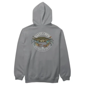 Salty Crew Sweat à Capuche Jimmy Fleece Shark Skin S Homme