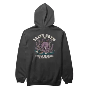 Salty Crew Sweat à Capuche Kraken Monst Black XL Homme