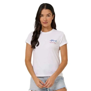 Salty Crew Camiseta De Manga Corta Overlay Modern White S