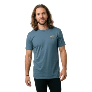 Salty Crew T-shirt à Manches Courtes Striped Slate M Homme