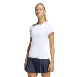 Adidas Camiseta De Manga Corta Tennis Climacool Freelift White S