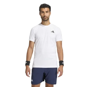 Adidas Camiseta De Manga Corta Tennis Climacool+ Airchill Freelift White 2XL