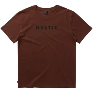 Mystic T-shirt à Manches Courtes Brand Deep Brown S Homme
