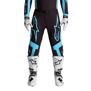 Alpinestars Pantalones Off-road Supertech Vesta Black / Turquoise 34