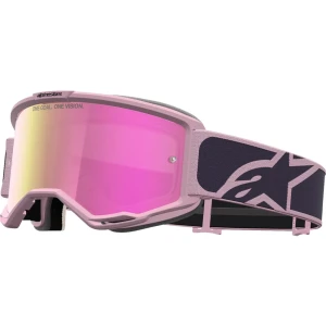 Alpinestars Gafas Off Road Vision 5 Rora Graystone Old Pink Mirror Pink