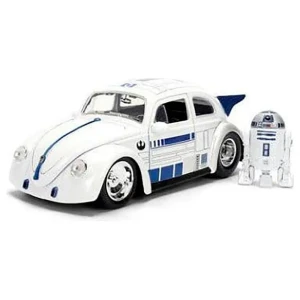 Jada Voiture Réplique R2-d2 1959 Vw Drag Beetle White / Blue / Silver One Size unisex