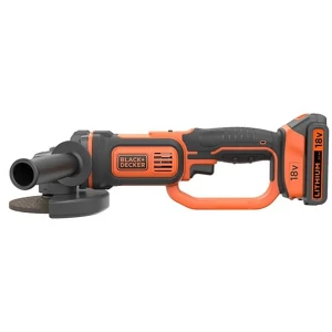 Black & Decker Amoladora Angular Bcg720m1-qw 18v Orange / Black One Size
