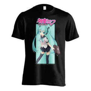 Pcmerch T-shirt à Manches Courtes Hatsune Miku Ready For Business White / Multicolor L unisex