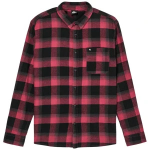 Quiksilver Chemise à Manches Longues Motherfly Plaid Oxblood Red Motherfly XL Homme