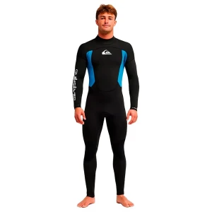 Quiksilver Combinaison Néoprène à Manches Longues Avec Fermeture éclair Dans Le Dos Prologue 4/3 Mm BRN0 S Homme