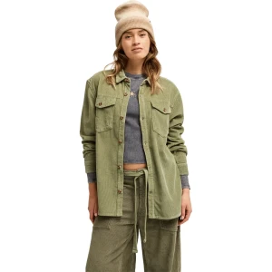 Roxy Chemise à Manches Longues Let It Go Oil Green S Femme